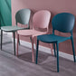 Scandinavian Armless Dining Chairs Stackable Plastic Open Back Side Chair Clearhalo ' kitchen&dining_furn' 'Dining Chairs' 'Dining Tables & Seating' 'dining_chair' 'furn' 'furn_dining_chair' 'Furniture' 'furniture_dining_chair' 'Kitchen & Dining Furniture' 'kitchen' 3755072