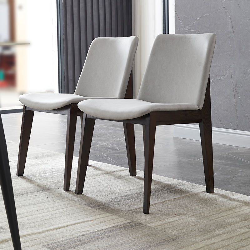 Wood Industrial Restaurant Dining Side Chair Parsons Matte Finish Dining Side Chair Clearhalo ' kitchen&dining_furn' 'Dining Chairs' 'Dining Tables & Seating' 'dining_chair' 'furn' 'furn_dining_chair' 'Furniture' 'furniture_dining_chair' 'Kitchen & Dining Furniture' 'kitchen' 3755196