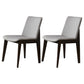 Wood Industrial Restaurant Dining Side Chair Parsons Matte Finish Dining Side Chair Light Gray 2 Piece Set Clearhalo ' kitchen&dining_furn' 'Dining Chairs' 'Dining Tables & Seating' 'dining_chair' 'furn' 'furn_dining_chair' 'Furniture' 'furniture_dining_chair' 'Kitchen & Dining Furniture' 'kitchen' 3755202