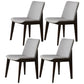 Wood Industrial Restaurant Dining Side Chair Parsons Matte Finish Dining Side Chair Light Gray 4 Piece Set Clearhalo ' kitchen&dining_furn' 'Dining Chairs' 'Dining Tables & Seating' 'dining_chair' 'furn' 'furn_dining_chair' 'Furniture' 'furniture_dining_chair' 'Kitchen & Dining Furniture' 'kitchen' 3755203