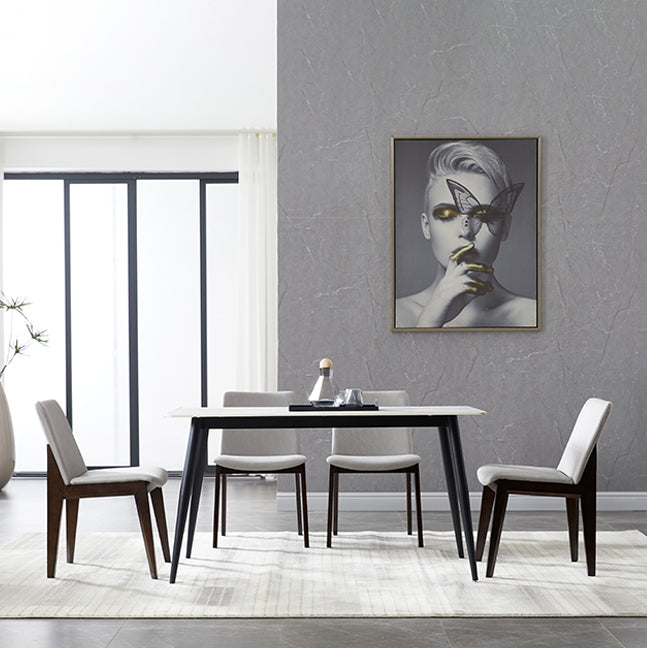 Wood Industrial Restaurant Dining Side Chair Parsons Matte Finish Dining Side Chair Clearhalo ' kitchen&dining_furn' 'Dining Chairs' 'Dining Tables & Seating' 'dining_chair' 'furn' 'furn_dining_chair' 'Furniture' 'furniture_dining_chair' 'Kitchen & Dining Furniture' 'kitchen' 3755212