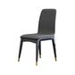 Industrial Rubberwood Solid Back Chair Matte Finish Upholstered Dining Chair with Black Legs Clearhalo ' kitchen&dining_furn' 'Dining Chairs' 'Dining Tables & Seating' 'dining_chair' 'furn' 'furn_dining_chair' 'Furniture' 'furniture_dining_chair' 'Kitchen & Dining Furniture' 'kitchen' 3755224