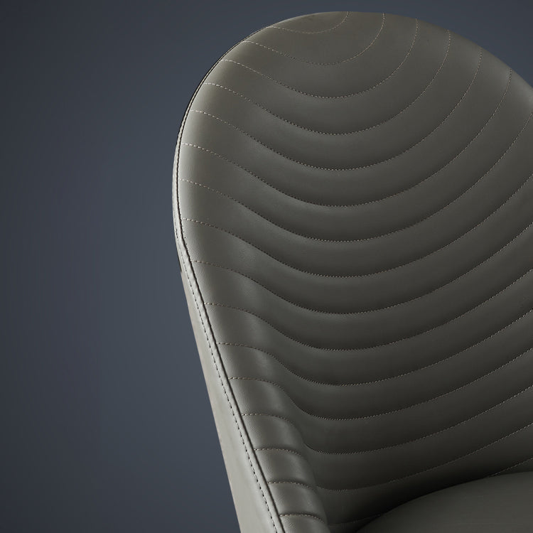 Contemporary Metal Dining Room Chairs Open Back Dining Side Armless Chair for Home Use Clearhalo ' kitchen&dining_furn' 'Dining Chairs' 'Dining Tables & Seating' 'dining_chair' 'furn' 'furn_dining_chair' 'Furniture' 'furniture_dining_chair' 'Kitchen & Dining Furniture' 'kitchen' 3755355