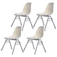 Minimalist Style Solid Back Plastic Chair for Home Use Stackable Armless Side Chair White Set of 4 Clearhalo ' kitchen&dining_furn' 'Dining Chairs' 'Dining Tables & Seating' 'dining_chair' 'Furniture' 'furniture_dining_chair' 'Kitchen & Dining Furniture' 'kitchen' 3755410