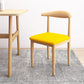 Contemporary Style Metal Chair Set Kitchen Dining Open Back Side Chairs Natural Yellow 1 Piece Clearhalo ' kitchen&dining_furn' 'Dining Chairs' 'Dining Tables & Seating' 'dining_chair' 'furn' 'furn_dining_chair' 'Furniture' 'furniture_dining_chair' 'Kitchen & Dining Furniture' 'kitchen' 3755466