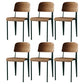 Industrial Style Metal Legs Dining Chairs Open Back Dining Side Chair for Home Green Set of 6 Clearhalo ' kitchen&dining_furn' 'Dining Chairs' 'Dining Tables & Seating' 'dining_chair' 'Furniture' 'furniture_dining_chair' 'Kitchen & Dining Furniture' 'kitchen' 3755538