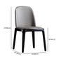 Leather Industrial Restaurant Side Chair Matte Finish Parsons Dining Side Chair Clearhalo ' kitchen&dining_furn' 'Dining Chairs' 'Dining Tables & Seating' 'dining_chair' 'furn' 'furn_dining_chair' 'Furniture' 'furniture_dining_chair' 'Kitchen & Dining Furniture' 'kitchen' 3755660