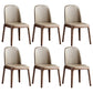 Leather Industrial Restaurant Side Chair Matte Finish Parsons Dining Side Chair Khaki 6 Piece Set Walnut Clearhalo ' kitchen&dining_furn' 'Dining Chairs' 'Dining Tables & Seating' 'dining_chair' 'furn' 'furn_dining_chair' 'Furniture' 'furniture_dining_chair' 'Kitchen & Dining Furniture' 'kitchen' 3755671