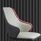 Minimalist Style Leather Dining Chairs Solid Back Upholstered Side Chair for Home Clearhalo ' kitchen&dining_furn' 'Dining Chairs' 'Dining Tables & Seating' 'dining_chair' 'furn' 'furn_dining_chair' 'Furniture' 'furniture_dining_chair' 'Kitchen & Dining Furniture' 'kitchen' 3755689