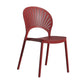 Scandinavian Plastic Armless Dining Chairs Indoor Stackable Side Chairs Clearhalo ' kitchen&dining_furn' 'Dining Chairs' 'Dining Tables & Seating' 'dining_chair' 'furn' 'furn_dining_chair' 'Furniture' 'furniture_dining_chair' 'Kitchen & Dining Furniture' 'kitchen' 3755723