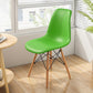 Contemporary Indoor-Outdoor Plastic Side Chair Dining Room Armless Solid Back Chair Light Green 1 Piece Clearhalo ' kitchen&dining_furn' 'Dining Chairs' 'Dining Tables & Seating' 'dining_chair' 'Furniture' 'furniture_dining_chair' 'Kitchen & Dining Furniture' 'kitchen' 3755859