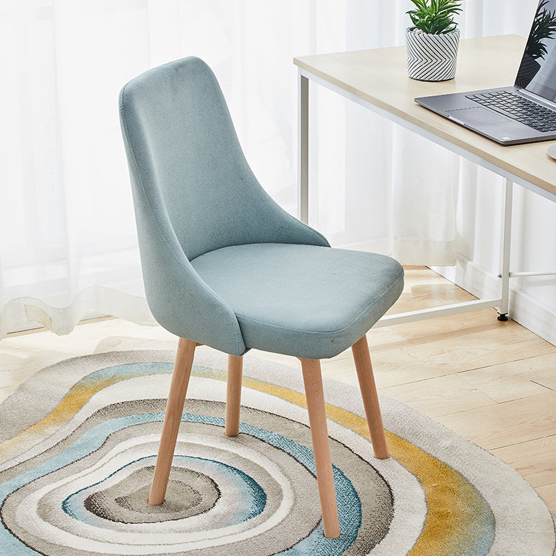 Home Scandinavian Side Chair Swivel Parsons Back Wood Dining Room Chair Set Blue 1 Piece Clearhalo ' kitchen&dining_furn' 'Dining Chairs' 'Dining Tables & Seating' 'dining_chair' 'furn' 'furn_dining_chair' 'Furniture' 'furniture_dining_chair' 'Kitchen & Dining Furniture' 'kitchen' 3755890