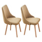 Home Scandinavian Side Chair Swivel Parsons Back Wood Dining Room Chair Set Light Coffee 2 Piece Set Clearhalo ' kitchen&dining_furn' 'Dining Chairs' 'Dining Tables & Seating' 'dining_chair' 'furn' 'furn_dining_chair' 'Furniture' 'furniture_dining_chair' 'Kitchen & Dining Furniture' 'kitchen' 3755903