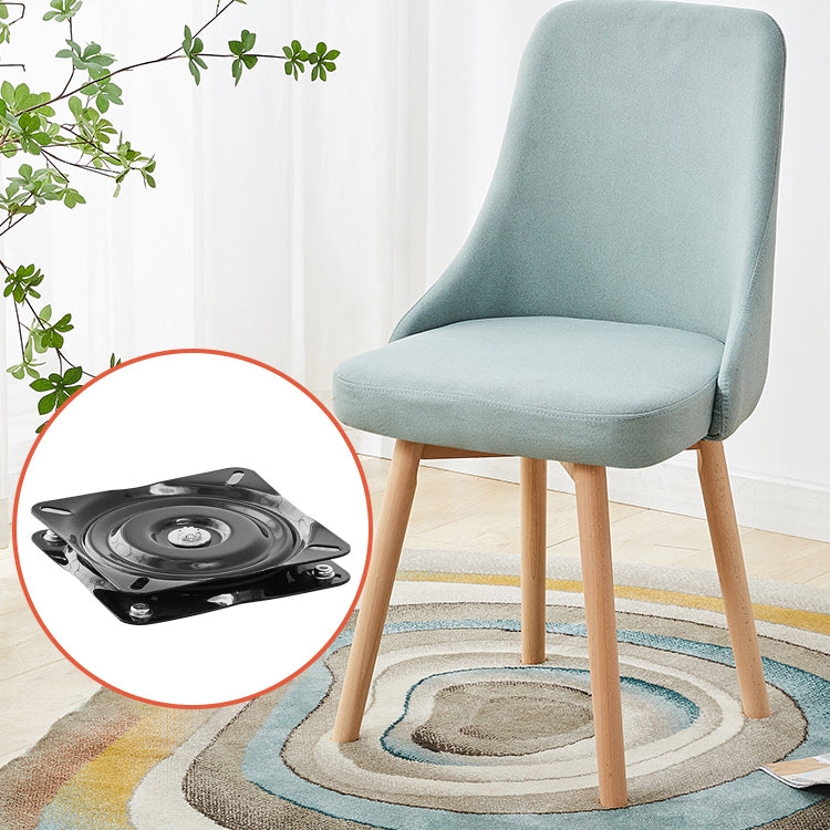 Home Scandinavian Side Chair Swivel Parsons Back Wood Dining Room Chair Set Clearhalo ' kitchen&dining_furn' 'Dining Chairs' 'Dining Tables & Seating' 'dining_chair' 'furn' 'furn_dining_chair' 'Furniture' 'furniture_dining_chair' 'Kitchen & Dining Furniture' 'kitchen' 3755904