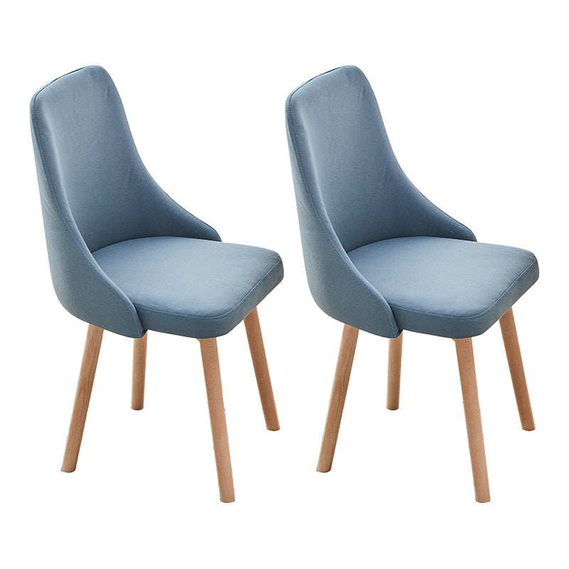Home Scandinavian Side Chair Swivel Parsons Back Wood Dining Room Chair Set Dark Blue 2 Piece Set Clearhalo ' kitchen&dining_furn' 'Dining Chairs' 'Dining Tables & Seating' 'dining_chair' 'furn' 'furn_dining_chair' 'Furniture' 'furniture_dining_chair' 'Kitchen & Dining Furniture' 'kitchen' 3755917