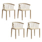 Contemporary Metal Dining Room Chairs Upholstered Armchair for Home Use Beige 4 Piece Set Natural Wood Clearhalo ' kitchen&dining_furn' 'Dining Chairs' 'Dining Tables & Seating' 'dining_chair' 'furn' 'furn_dining_chair' 'Furniture' 'furniture_dining_chair' 'Kitchen & Dining Furniture' 'kitchen' 3755929
