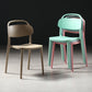 Contemporary Plastic Dining Armless Chair Open Back Dining Side Chair for Kitchen Clearhalo ' kitchen&dining_furn' 'Dining Chairs' 'Dining Tables & Seating' 'dining_chair' 'furn' 'furn_dining_chair' 'Furniture' 'furniture_dining_chair' 'Kitchen & Dining Furniture' 'kitchen' 3756152