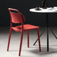 Contemporary Plastic Dining Armless Chair Open Back Dining Side Chair for Kitchen Clearhalo ' kitchen&dining_furn' 'Dining Chairs' 'Dining Tables & Seating' 'dining_chair' 'furn' 'furn_dining_chair' 'Furniture' 'furniture_dining_chair' 'Kitchen & Dining Furniture' 'kitchen' 3756156