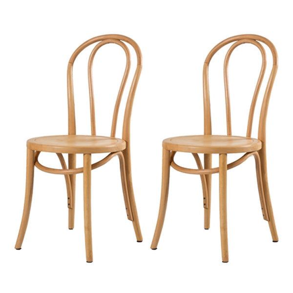 Contemporary Style Beech Wood Chairs Windsor Back Side Kitchen Dining Chair Wood Wood 2 Piece Set Clearhalo ' kitchen&dining_furn' 'Dining Chairs' 'Dining Tables & Seating' 'dining_chair' 'furn' 'furn_dining_chair' 'Furniture' 'furniture_dining_chair' 'Kitchen & Dining Furniture' 'kitchen' 3756217