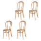 Contemporary Style Beech Wood Chairs Windsor Back Side Kitchen Dining Chair Wood Wicker & Rattan 4 Piece Set Clearhalo ' kitchen&dining_furn' 'Dining Chairs' 'Dining Tables & Seating' 'dining_chair' 'furn' 'furn_dining_chair' 'Furniture' 'furniture_dining_chair' 'Kitchen & Dining Furniture' 'kitchen' 3756225