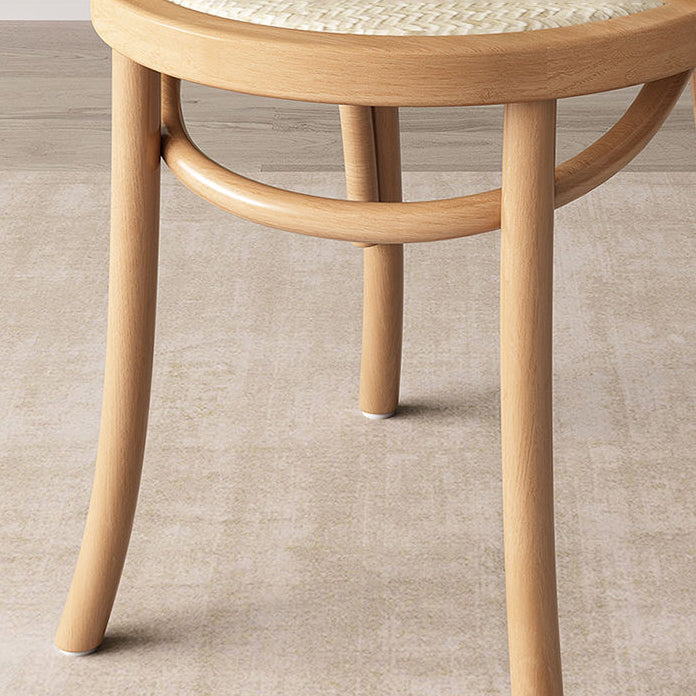 Contemporary Style Beech Wood Chairs Windsor Back Side Kitchen Dining Chair Clearhalo ' kitchen&dining_furn' 'Dining Chairs' 'Dining Tables & Seating' 'dining_chair' 'furn' 'furn_dining_chair' 'Furniture' 'furniture_dining_chair' 'Kitchen & Dining Furniture' 'kitchen' 3756230