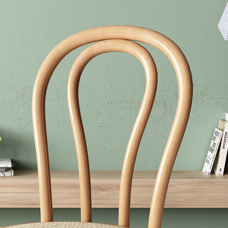 Contemporary Style Beech Wood Chairs Windsor Back Side Kitchen Dining Chair Clearhalo ' kitchen&dining_furn' 'Dining Chairs' 'Dining Tables & Seating' 'dining_chair' 'furn' 'furn_dining_chair' 'Furniture' 'furniture_dining_chair' 'Kitchen & Dining Furniture' 'kitchen' 3756232