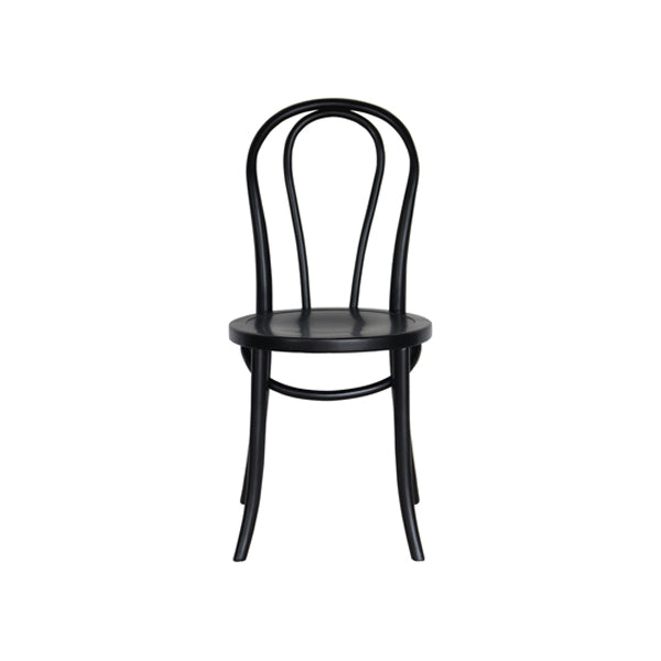 Contemporary Style Beech Wood Chairs Windsor Back Side Kitchen Dining Chair Black Wood 1 Piece Clearhalo ' kitchen&dining_furn' 'Dining Chairs' 'Dining Tables & Seating' 'dining_chair' 'furn' 'furn_dining_chair' 'Furniture' 'furniture_dining_chair' 'Kitchen & Dining Furniture' 'kitchen' 3756242