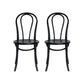 Contemporary Style Beech Wood Chairs Windsor Back Side Kitchen Dining Chair Black Wood 2 Piece Set Clearhalo ' kitchen&dining_furn' 'Dining Chairs' 'Dining Tables & Seating' 'dining_chair' 'furn' 'furn_dining_chair' 'Furniture' 'furniture_dining_chair' 'Kitchen & Dining Furniture' 'kitchen' 3756243