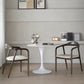 Round Sintered Stone White Dining Table Simplicity Tulip Base Table for Dining Room Clearhalo ' dining_table' 'Dining Tables & Seating' 'Dining Tables' 'furn' 'furn_dining_table' 'Furniture' 'furniture_dining_table' 'Kitchen & Dining Furniture' 'kitchen&dining_furn' 'kitchen' 'kitchen_dining_table' 3756315
