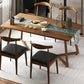 Rectangle Shape Modern Dining Table Wood Color Fixed Table with Wooden Clearhalo ' dining_table' 'Dining Tables & Seating' 'Dining Tables' 'furn' 'furn_dining_table' 'Furniture' 'furniture_dining_table' 'Kitchen & Dining Furniture' 'kitchen&dining_furn' 'kitchen' 'kitchen_dining_table' 3756412