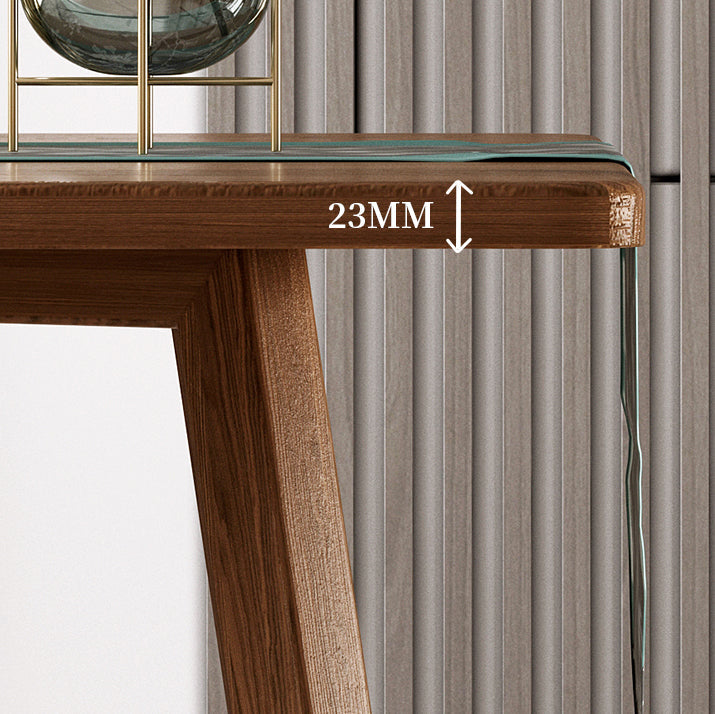 Rectangle Shape Modern Dining Table Wood Color Fixed Table with Wooden Clearhalo ' dining_table' 'Dining Tables & Seating' 'Dining Tables' 'furn' 'furn_dining_table' 'Furniture' 'furniture_dining_table' 'Kitchen & Dining Furniture' 'kitchen&dining_furn' 'kitchen' 'kitchen_dining_table' 3756417