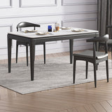 Modern Style Home Sintered Stone Dining Table Rectangle Shape Table with Ash Wood Base Clearhalo ' dining_table' 'Dining Tables & Seating' 'Dining Tables' 'furn' 'furn_dining_table' 'Furniture' 'furniture_dining_table' 'Kitchen & Dining Furniture' 'kitchen&dining_furn' 'kitchen' 'kitchen_dining_table' 3756422
