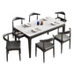 Modern Style Home Sintered Stone Dining Table Rectangle Shape Table with Ash Wood Base Clearhalo ' dining_table' 'Dining Tables & Seating' 'Dining Tables' 'furn' 'furn_dining_table' 'Furniture' 'furniture_dining_table' 'Kitchen & Dining Furniture' 'kitchen&dining_furn' 'kitchen' 'kitchen_dining_table' 3756428