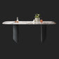 Metal Modern Rectangle Indoor Table Sintered Stone Table for Dining Room Clearhalo ' dining_table' 'Dining Tables & Seating' 'Dining Tables' 'furn' 'furn_dining_table' 'Furniture' 'furniture_dining_table' 'Kitchen & Dining Furniture' 'kitchen&dining_furn' 'kitchen' 'kitchen_dining_table' 3756441