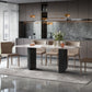 Metal Modern Rectangle Indoor Table Sintered Stone Table for Dining Room Clearhalo ' dining_table' 'Dining Tables & Seating' 'Dining Tables' 'furn' 'furn_dining_table' 'Furniture' 'furniture_dining_table' 'Kitchen & Dining Furniture' 'kitchen&dining_furn' 'kitchen' 'kitchen_dining_table' 3756443