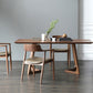 Modern Solid Wood Brown Dining Table Rectangle Shape Dining Table with Double Pedestal Bases Clearhalo ' dining_table' 'Dining Tables & Seating' 'Dining Tables' 'furn' 'furn_dining_table' 'Furniture' 'furniture_dining_table' 'Kitchen & Dining Furniture' 'kitchen&dining_furn' 'kitchen' 'kitchen_dining_table' 3756447