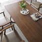 Modern Solid Wood Brown Dining Table Rectangle Shape Dining Table with Double Pedestal Bases Clearhalo ' dining_table' 'Dining Tables & Seating' 'Dining Tables' 'furn' 'furn_dining_table' 'Furniture' 'furniture_dining_table' 'Kitchen & Dining Furniture' 'kitchen&dining_furn' 'kitchen' 'kitchen_dining_table' 3756450