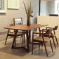 Modern Solid Wood Brown Dining Table Rectangle Shape Dining Table with Double Pedestal Bases Clearhalo ' dining_table' 'Dining Tables & Seating' 'Dining Tables' 'furn' 'furn_dining_table' 'Furniture' 'furniture_dining_table' 'Kitchen & Dining Furniture' 'kitchen&dining_furn' 'kitchen' 'kitchen_dining_table' 3756458