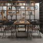Industrial Style Solid Wood Dining Table Brown Rectangle Sled Base Table for Dinning Room Clearhalo ' dining_table' 'Dining Tables & Seating' 'Dining Tables' 'furn' 'furn_dining_table' 'Furniture' 'furniture_dining_table' 'Kitchen & Dining Furniture' 'kitchen&dining_furn' 'kitchen' 'kitchen_dining_table' 3756497