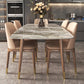 Simplicity Style Home Sintered Stone Dining Table Rectangle Shape Table with Ash Wood Base Clearhalo ' dining_table' 'Dining Tables & Seating' 'Dining Tables' 'furn' 'furn_dining_table' 'Furniture' 'furniture_dining_table' 'Kitchen & Dining Furniture' 'kitchen&dining_furn' 'kitchen' 'kitchen_dining_table' 3756508