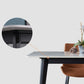 Sintered Stone Top Dining Table Rectangle Table with Metal Base and 4 Legs Clearhalo ' dining_table' 'Dining Tables & Seating' 'Dining Tables' 'furn' 'furn_dining_table' 'Furniture' 'furniture_dining_table' 'Kitchen & Dining Furniture' 'kitchen&dining_furn' 'kitchen' 'kitchen_dining_table' 3756570