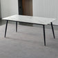 Contemporary Rectangle 4-foot Home Furniture Stone Dining Room Collection Clearhalo ' dining_table' 'Dining Tables & Seating' 'Dining Tables' 'furn' 'furn_dining_table' 'Furniture' 'furniture_dining_table' 'Kitchen & Dining Furniture' 'kitchen&dining_furn' 'kitchen' 'kitchen_dining_table' 3756632