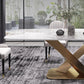Stone Pedestal Table Traditional Luxury Dining Table Rectangle for Kitchen Home Clearhalo ' dining_table' 'Dining Tables & Seating' 'Dining Tables' 'furn' 'furn_dining_table' 'Furniture' 'furniture_dining_table' 'Kitchen & Dining Furniture' 'kitchen&dining_furn' 'kitchen' 'kitchen_dining_table' 3756666