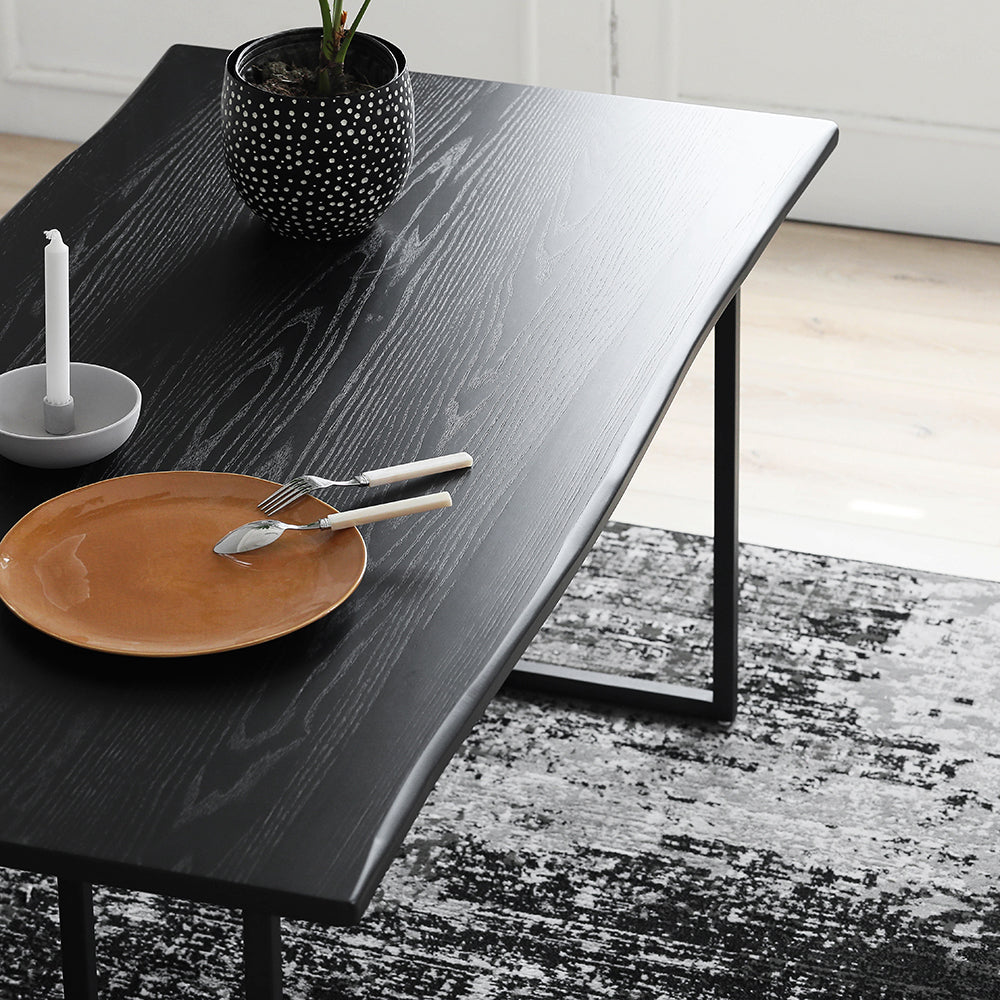 Industrial Style Home Pine Dining Table Rectangle Shape Table with Double Pedestal Clearhalo ' dining_table' 'Dining Tables & Seating' 'Dining Tables' 'furn' 'furn_dining_table' 'Furniture' 'furniture_dining_table' 'Kitchen & Dining Furniture' 'kitchen&dining_furn' 'kitchen' 'kitchen_dining_table' 3756684