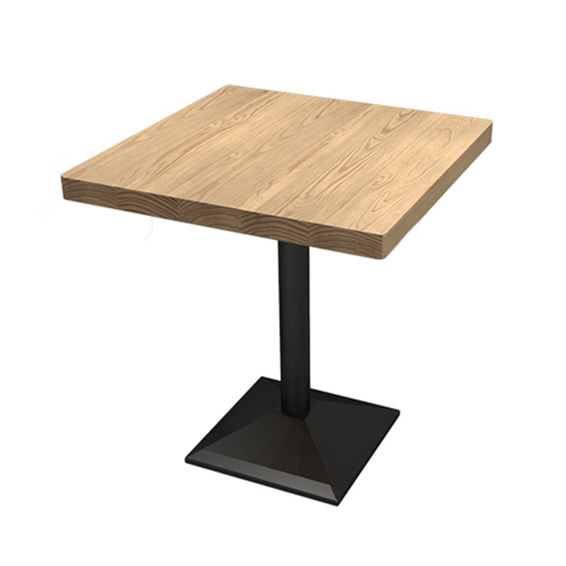 Industrial Dining Table Pine Solid Wood Table with Metal Base for Home Kitchen Dinner Black Without Chairs Clearhalo ' dining_table' 'Dining Tables & Seating' 'Dining Tables' 'furn' 'furn_dining_table' 'Furniture' 'furniture_dining_table' 'Kitchen & Dining Furniture' 'kitchen&dining_furn' 'kitchen' 'kitchen_dining_table' 3756702