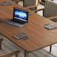 Rectangle Solid Pinewood Brown Tone Dining Table Simplicity 4 Legs Table for Dining Room Clearhalo ' dining_table' 'Dining Tables & Seating' 'Dining Tables' 'furn' 'furn_dining_table' 'Furniture' 'furniture_dining_table' 'Kitchen & Dining Furniture' 'kitchen&dining_furn' 'kitchen' 'kitchen_dining_table' 3756717