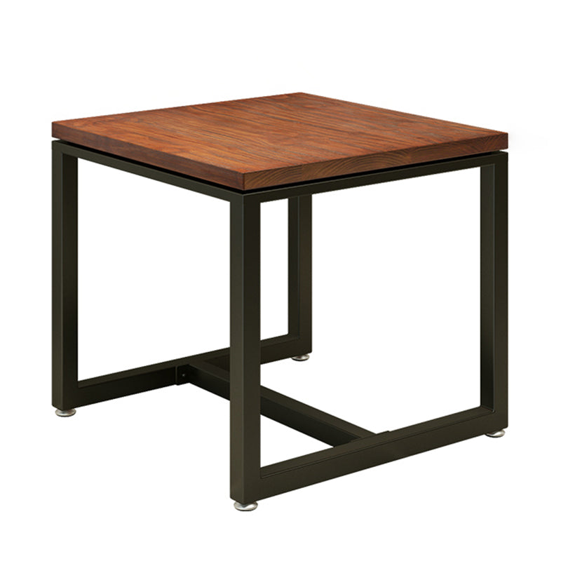 Industrial Style Solid Wood Dining Table Trestle Base Dining Site Table for Dining Room Without Chairs Clearhalo ' dining_table' 'Dining Tables & Seating' 'Dining Tables' 'furn' 'furn_dining_table' 'Furniture' 'furniture_dining_table' 'Kitchen & Dining Furniture' 'kitchen&dining_furn' 'kitchen' 'kitchen_dining_table' 3756750