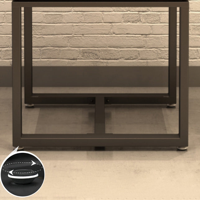 Industrial Style Solid Wood Dining Table Trestle Base Dining Site Table for Dining Room Clearhalo ' dining_table' 'Dining Tables & Seating' 'Dining Tables' 'furn' 'furn_dining_table' 'Furniture' 'furniture_dining_table' 'Kitchen & Dining Furniture' 'kitchen&dining_furn' 'kitchen' 'kitchen_dining_table' 3756753