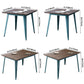 Solid Wood Industrial Dining Table Brown 4 Legs Table for Dinning Room Clearhalo ' dining_table' 'Dining Tables & Seating' 'Dining Tables' 'furn' 'furn_dining_table' 'Furniture' 'furniture_dining_table' 'Kitchen & Dining Furniture' 'kitchen&dining_furn' 'kitchen' 'kitchen_dining_table' 3756769