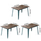 Solid Wood Industrial Dining Table Brown 4 Legs Table for Dinning Room Clearhalo ' dining_table' 'Dining Tables & Seating' 'Dining Tables' 'furn' 'furn_dining_table' 'Furniture' 'furniture_dining_table' 'Kitchen & Dining Furniture' 'kitchen&dining_furn' 'kitchen' 'kitchen_dining_table' 3756770